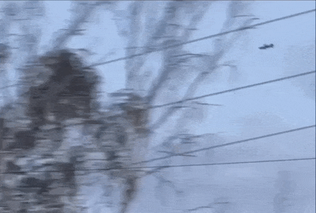    Пролёт Storm Shadow над Донецком. Видео: Михаил Онуфриенко