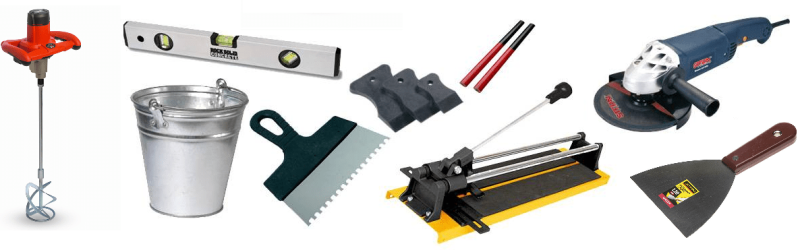 Инструменты для укладки плитки