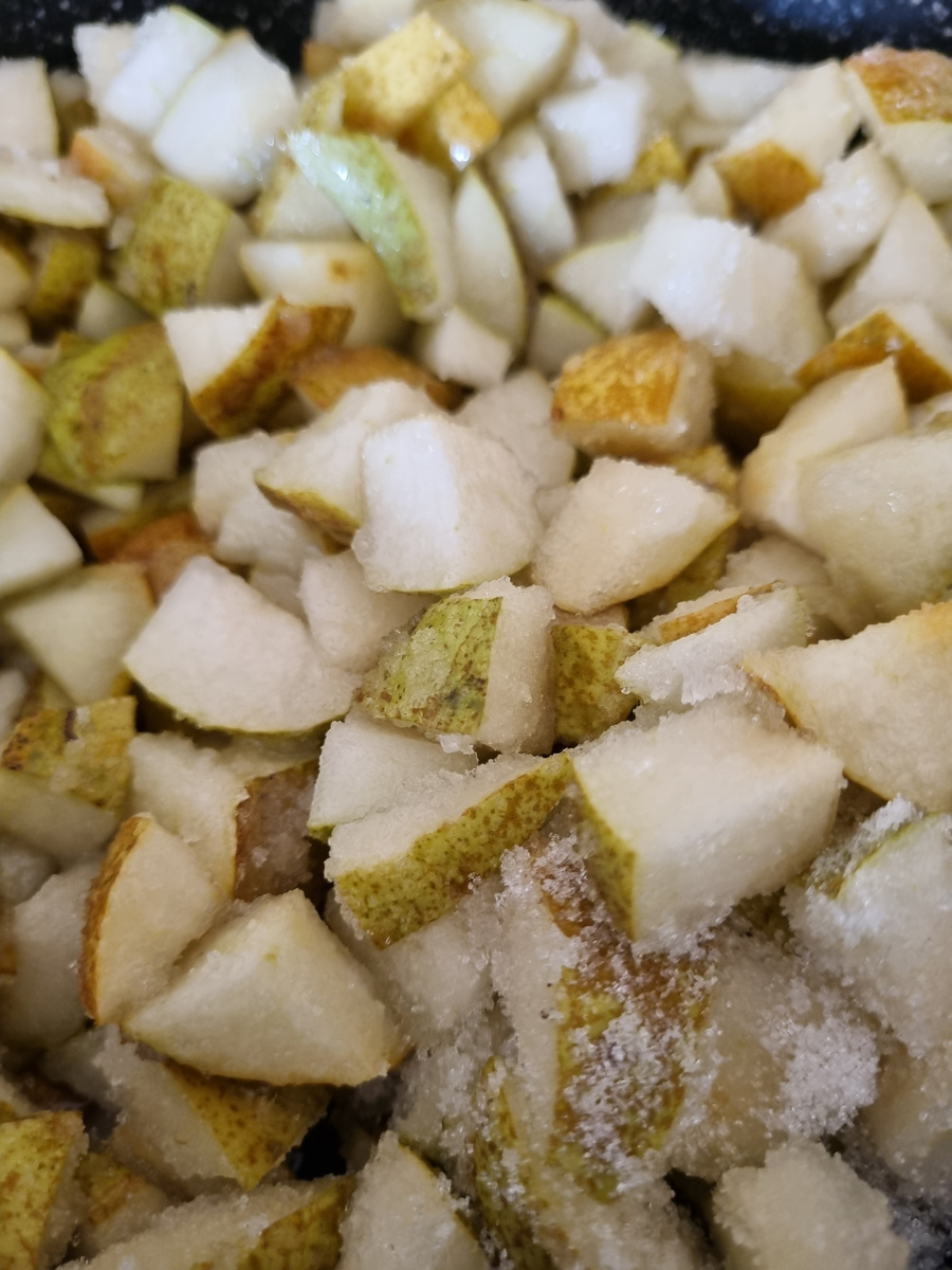 Грушевое варенье. Добавляю тархун и розмарин