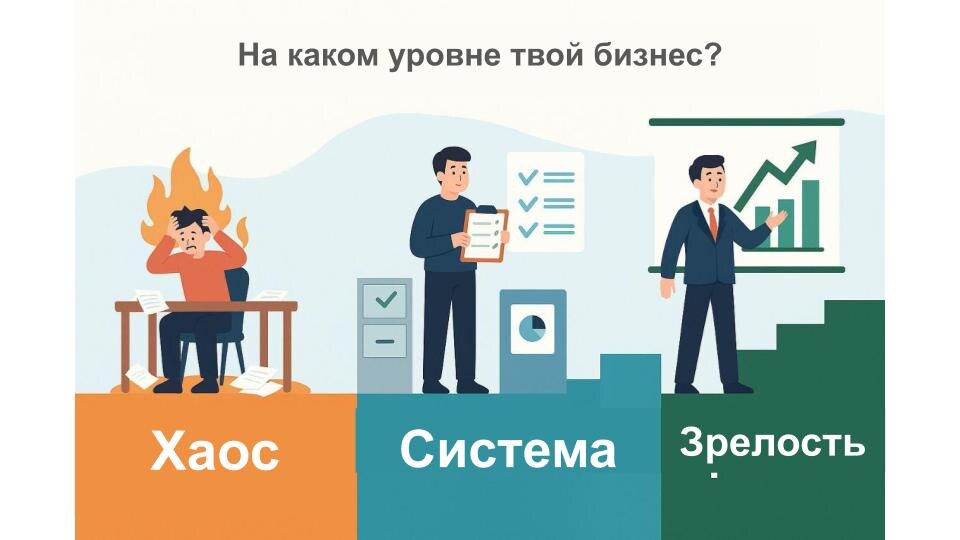 Уровни зрелости компании. Тест зрелости бизнеса.