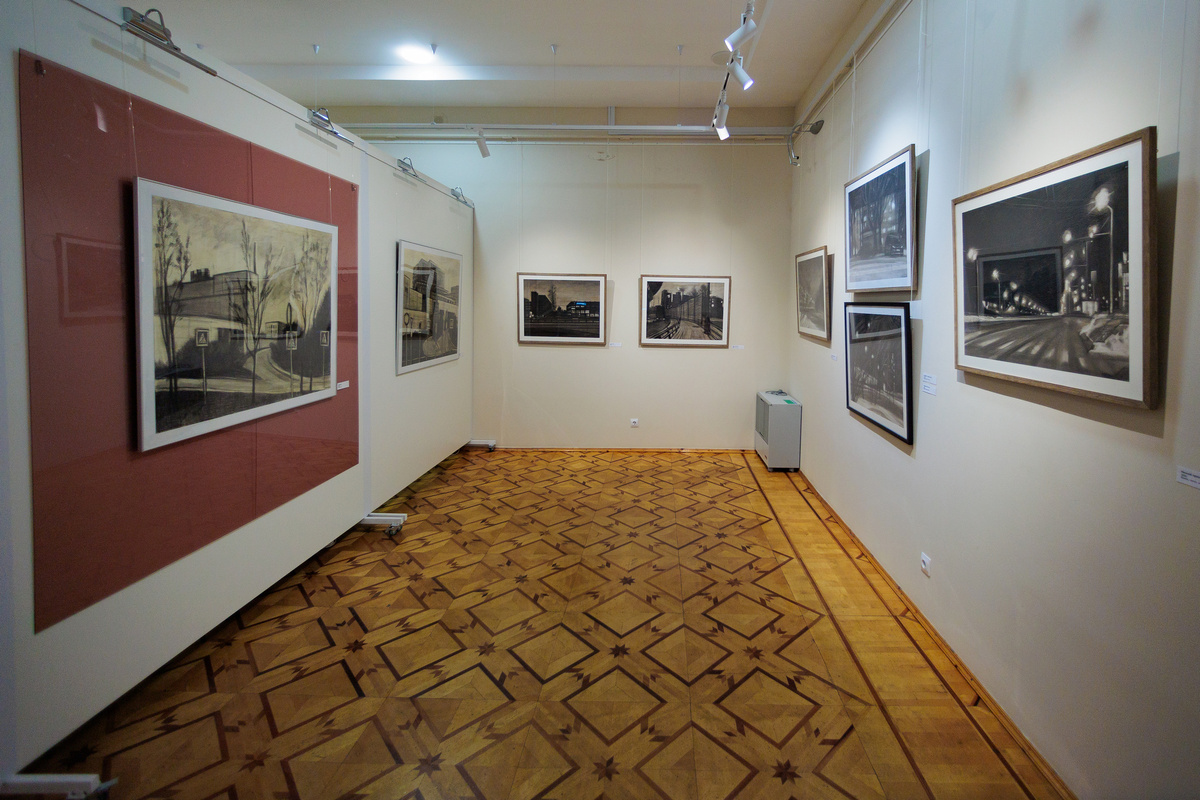    На выставке «Илья Растатурин. Живопись/Графика». Фото: «Республика»/Михаил Никитин