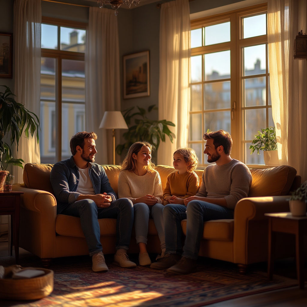 Семья купила в Санкт-Петербурге себе жилье