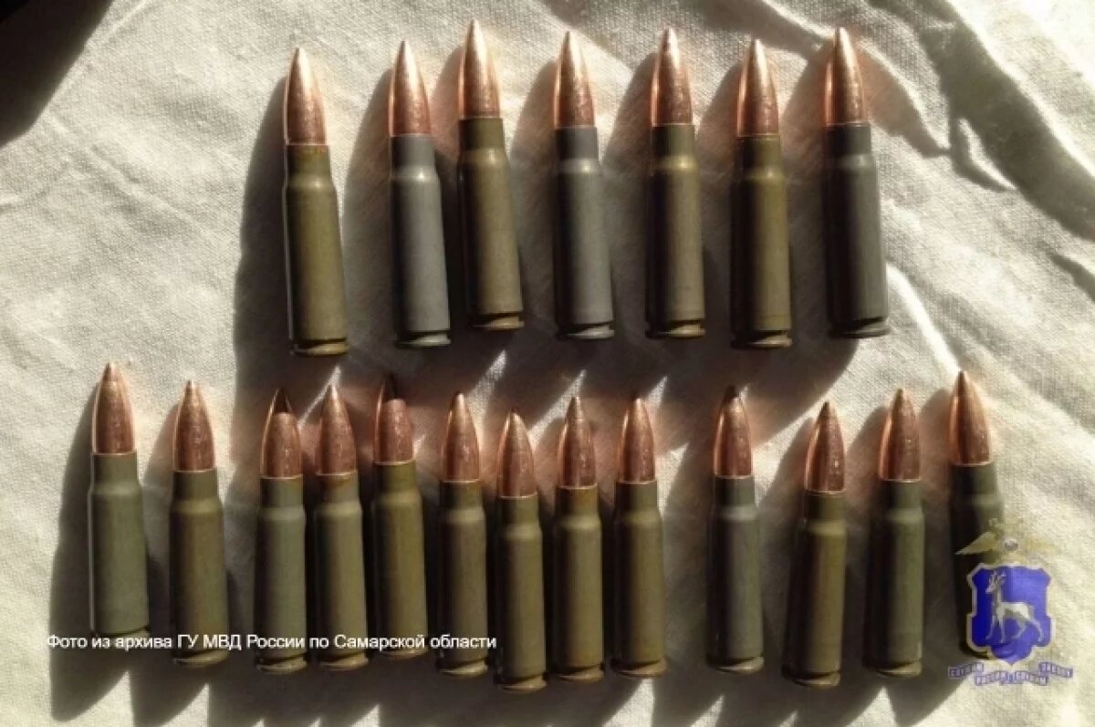    Под Самарой полицейские нашли у мужчины патроны к боевому оружию