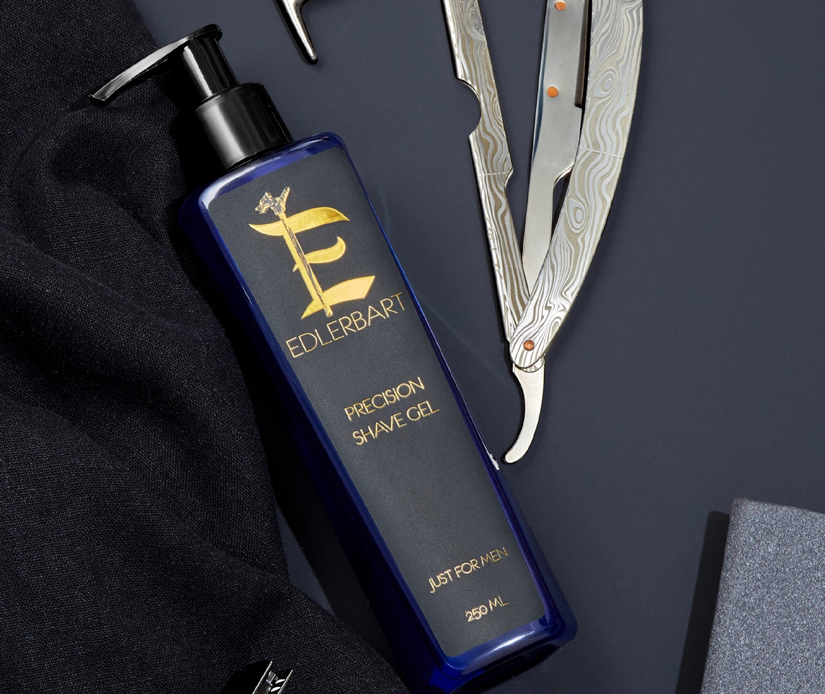 Профессиональный прозрачный гель для бритья EdlerBart