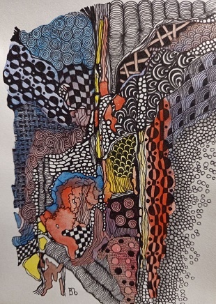 "Нейтральное" абстрактное пространство. Работа автора