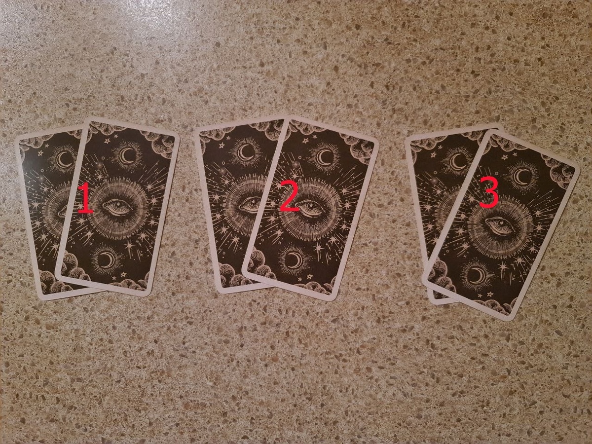 Позиции расклада. Фото автора