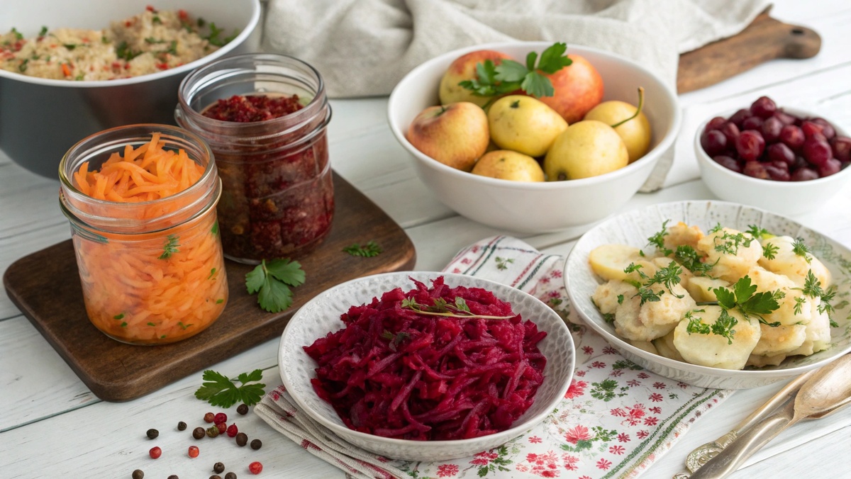 квашеная капуста с морковью или её вариации с яблоками и свеклой — это универсальная зимняя заготовка