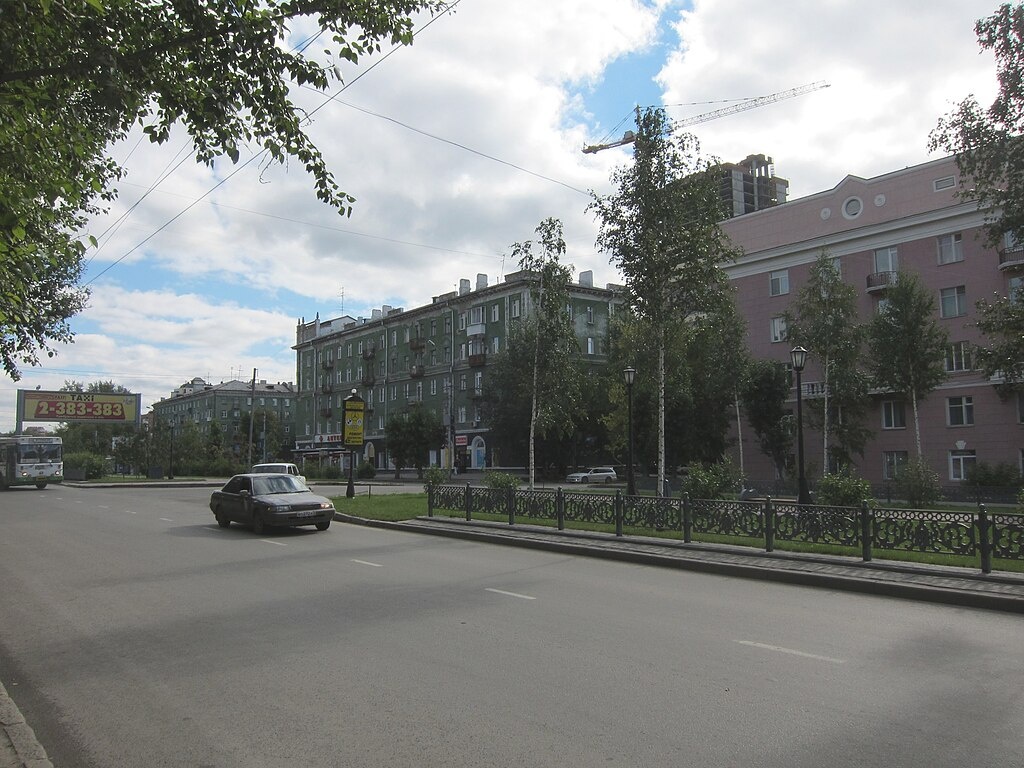 Красный проспект в Заельцовском районе