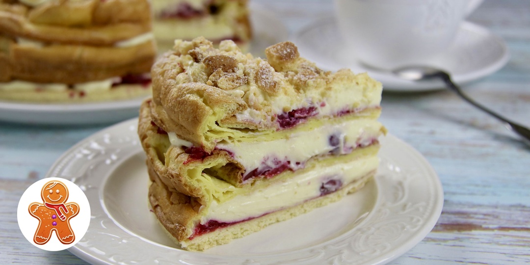 Торт "Вишневый Эклер"