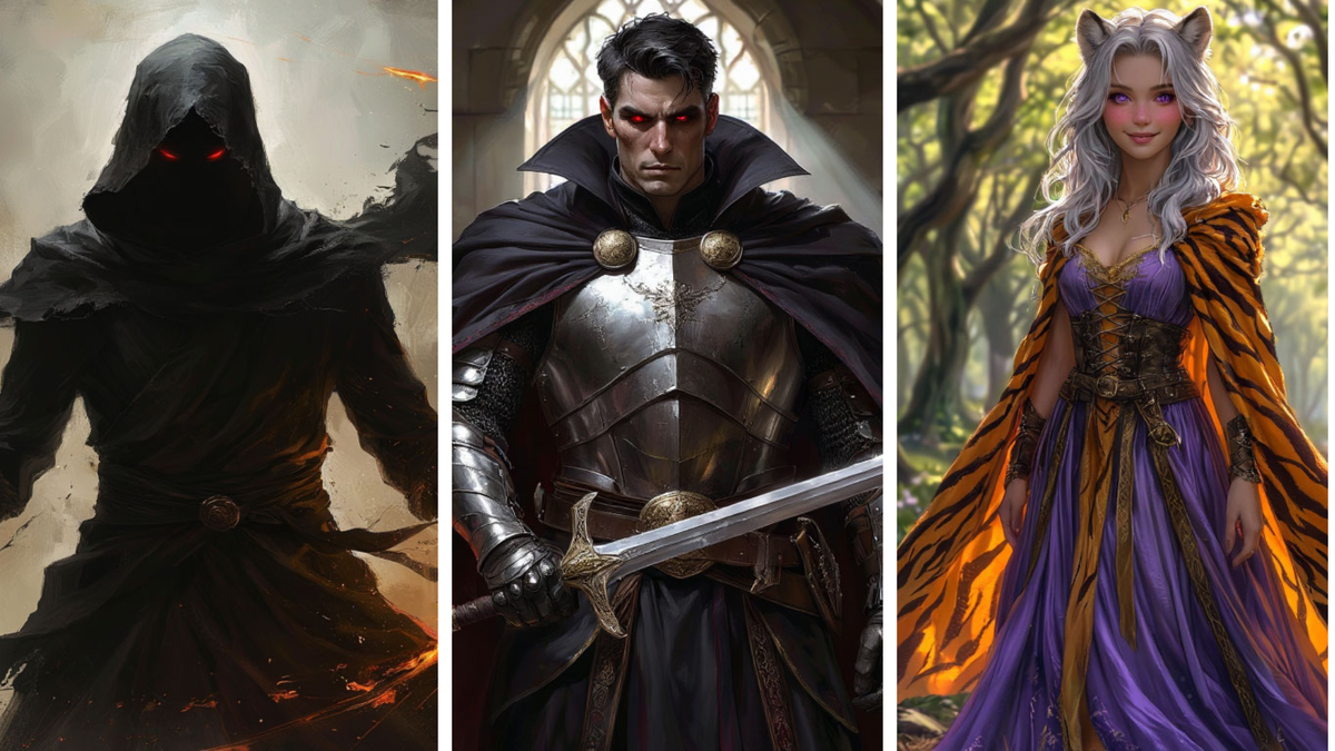 Это сгенерированные изображения персонажей, которые не попали в статью. Я подумал, что будет интересно показать их тоже)