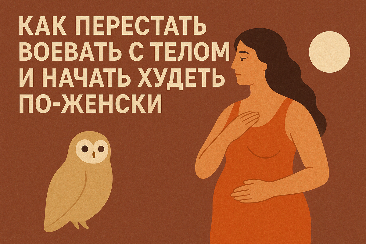 Как перестать воевать с телом и начать худеть по-женски.