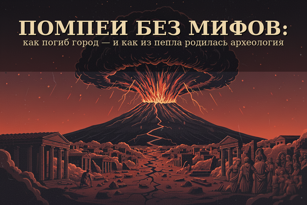 Помпеи погубила комбинация — тип вулкана, «правильная» погода для пеплопада, уязвимая городская среда и задержка с эвакуацией