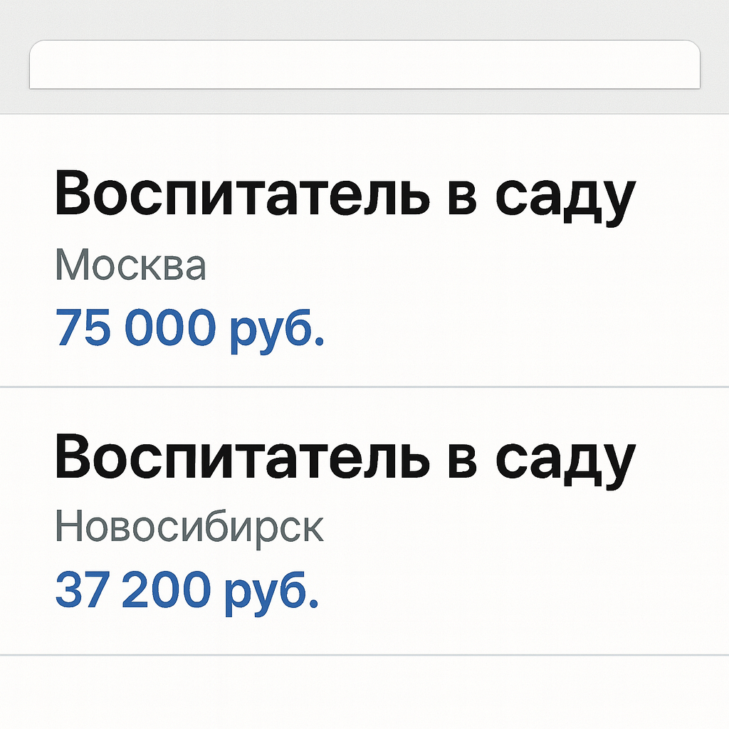 В Москве больше: насколько зарплата в столице выше, чем в регионах 