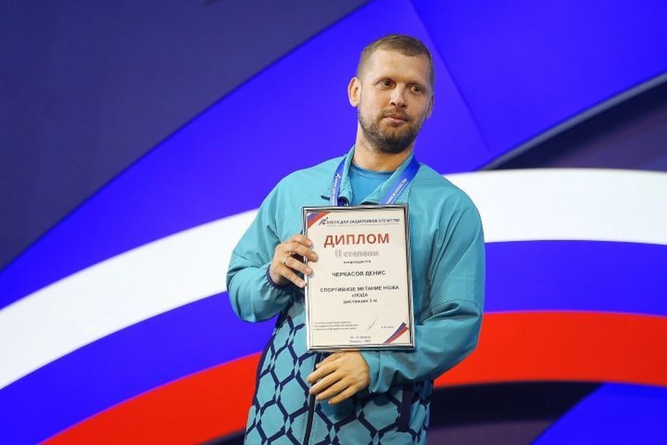    Денис Черкасов стал чемпионом в Кубке полномочного Представителя Президента Российской Федерации в Уральском федеральном округе Артема Жоги для защитников Отечества. Фото: Личный архив