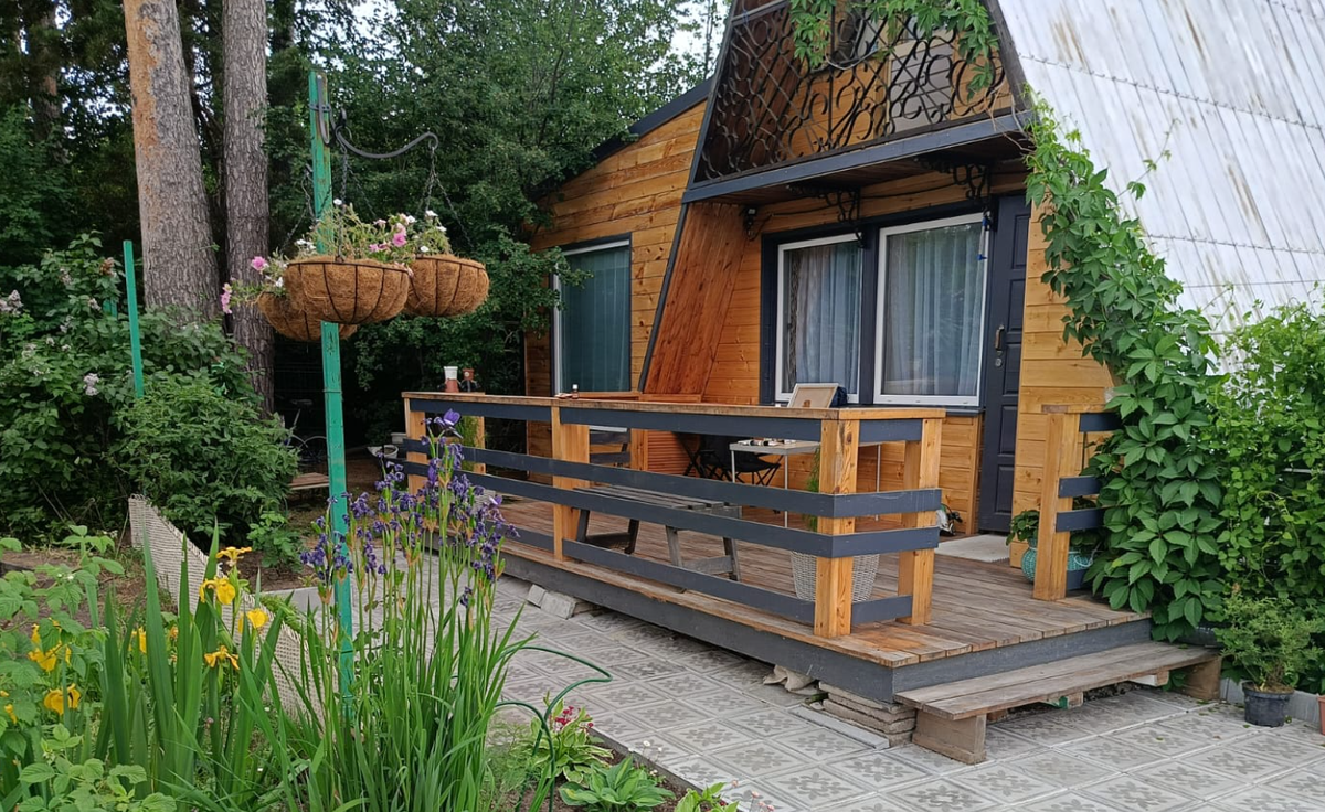 Фото от хозяйки дома в стиле А-фрейм