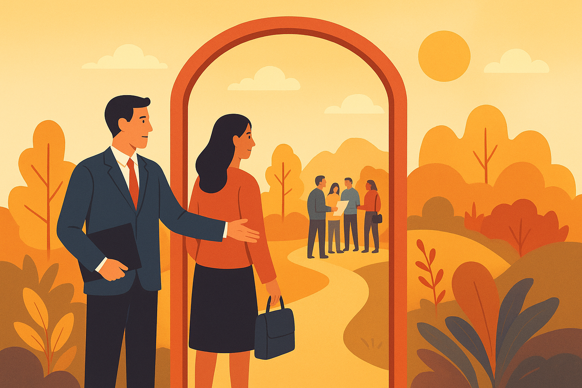 За этой дверью — новый мир