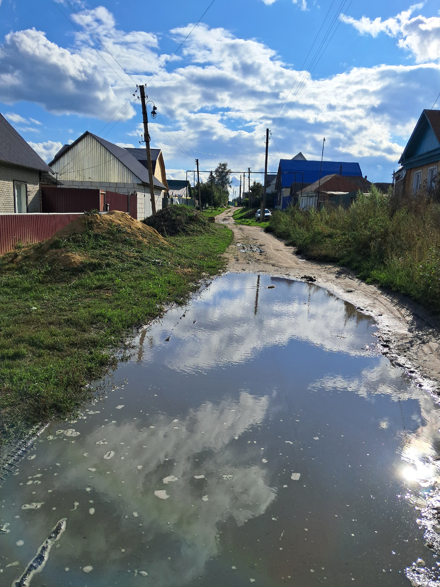 сельская улица фото автора