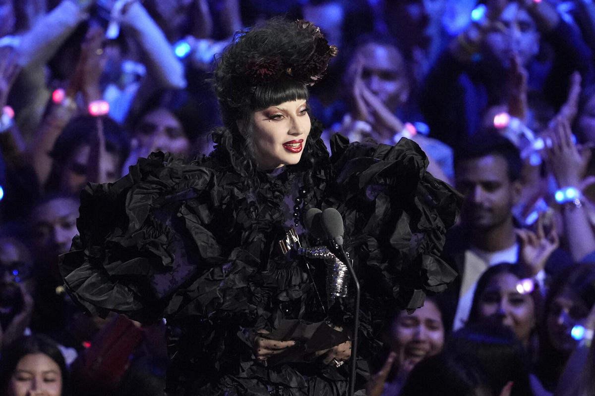 Певица Леди Гага на премии MTV Video Music Awards в Нью-Йорке, 7 сентября 2025 года ©Charles Sykes/Invision/A