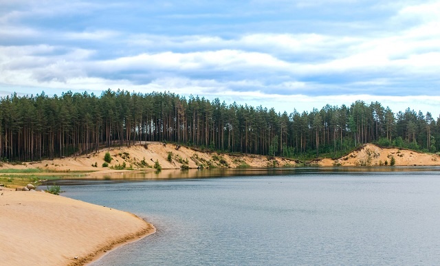 Фото: Курголовское озеро