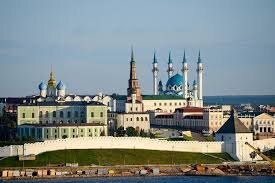 Вид на Казань