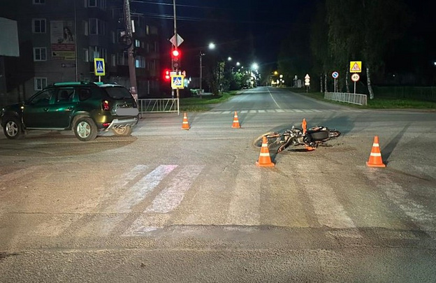    В Омутнинске травмировался 13-летний мотоциклист