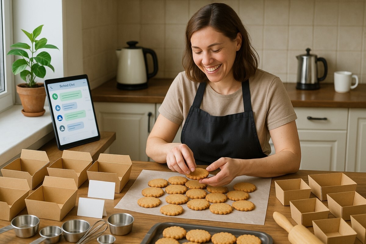 Иногда думаешь, что следующий школьный движ точно пройдет без тебя. Но потом раз — и ты после работы печешь печенье для школьной ярмарки, потому что больше никто не откликнулся. Источник: нейросеть