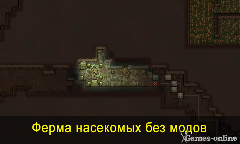    Ферма насекомых в RimWorld без модов xGames-online