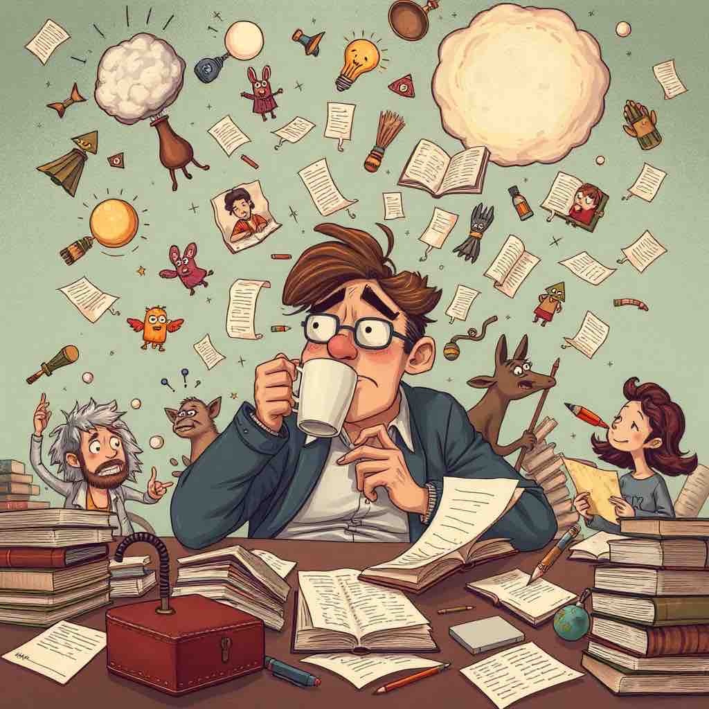 Картинка «Муки творчества»