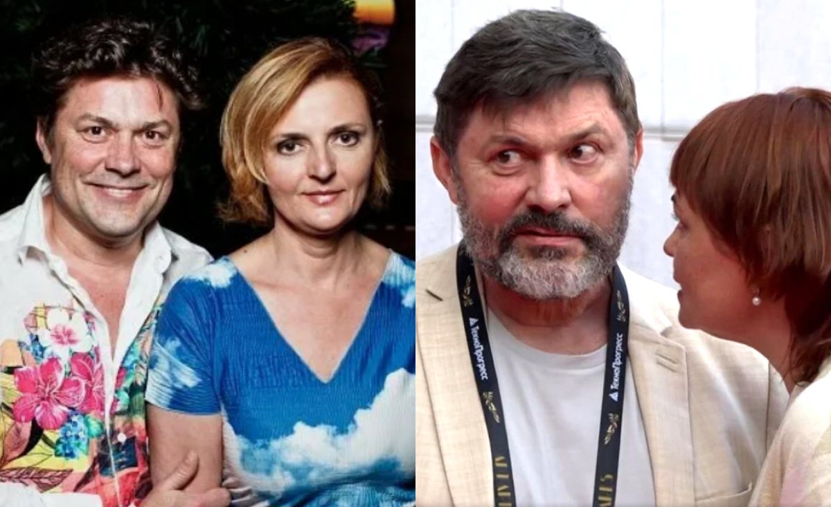 на фото Сергей Белоголовцев с женой Натальей (слева) и Сергей Белоголовцев со своей помощницей Еленой (справа)