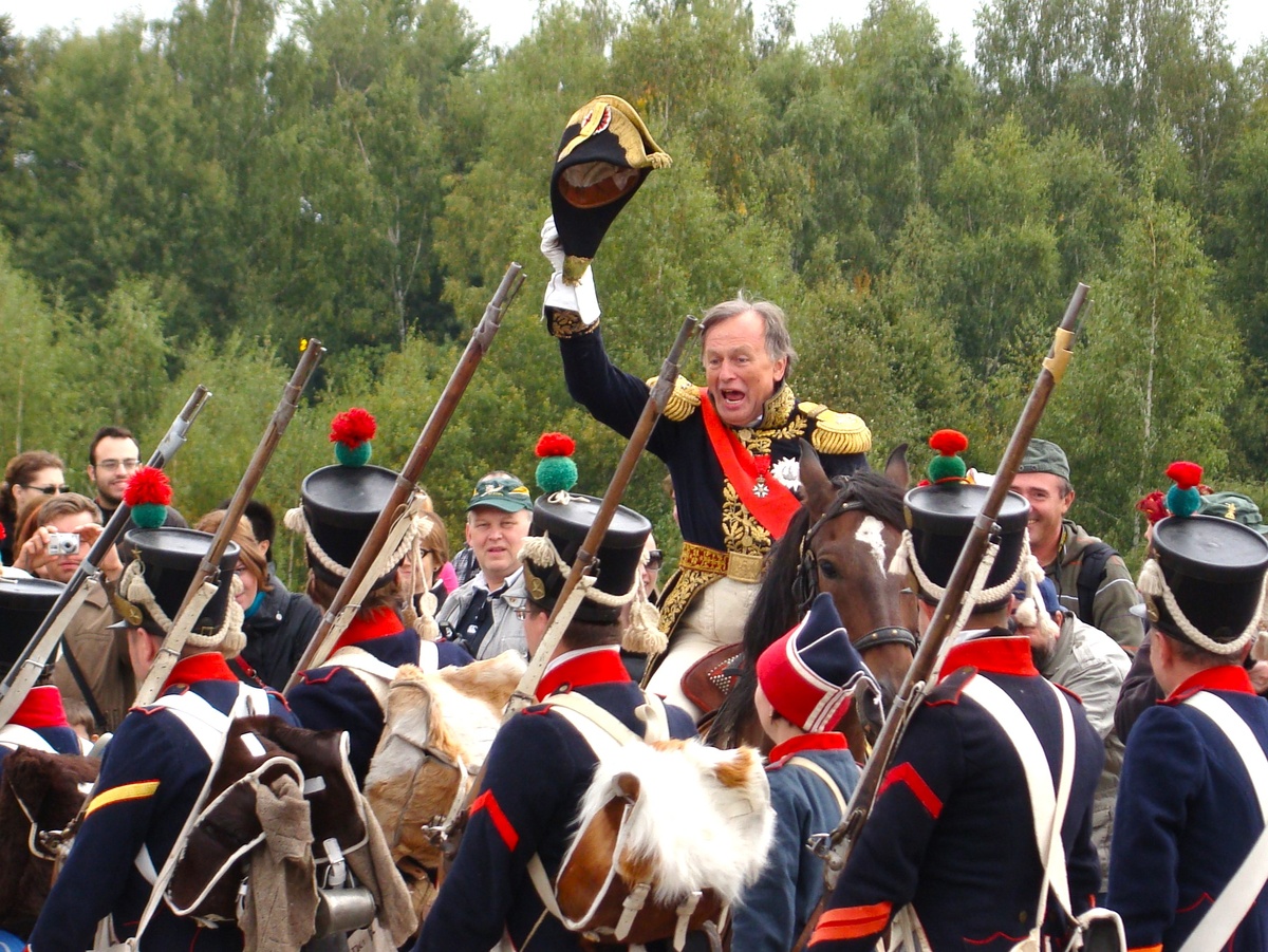 Реконструкция Бородинской битвы. Фото автора.