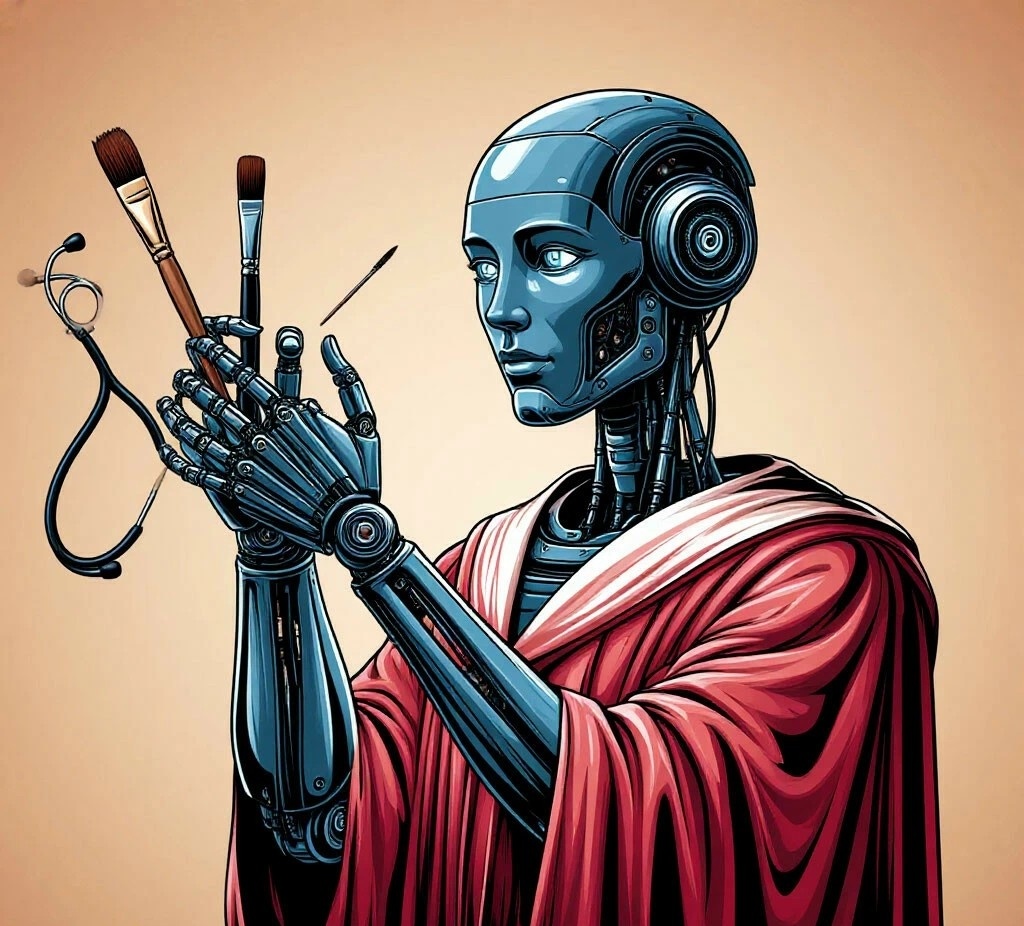 Робот-художник, робот-врач... А вы уверены в своем месте?