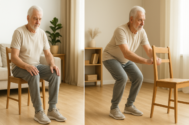 90% людей после 45 страдают от слабого кровообращения в ногах. 2 простых движения — минус варикоз, плюс выносливость и до 10 лишних лет без