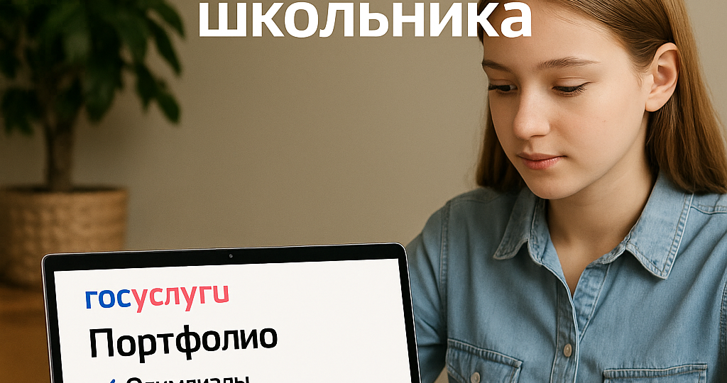 Портфолио ШКОЛЬНИКА для поступления в ВУЗ теперь онлайн