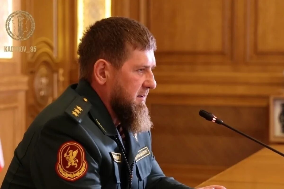    Кадыров рассказал об ударе «Геранями» по генштабу ВСУ после атаки на РУС