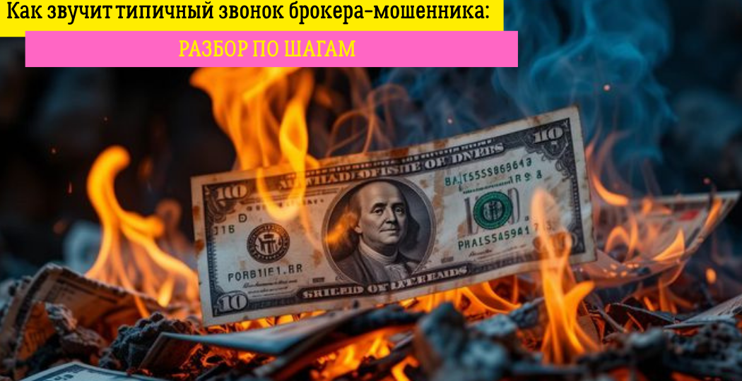 Как звучит типичный звонок брокера-мошенника: разбор по шагам