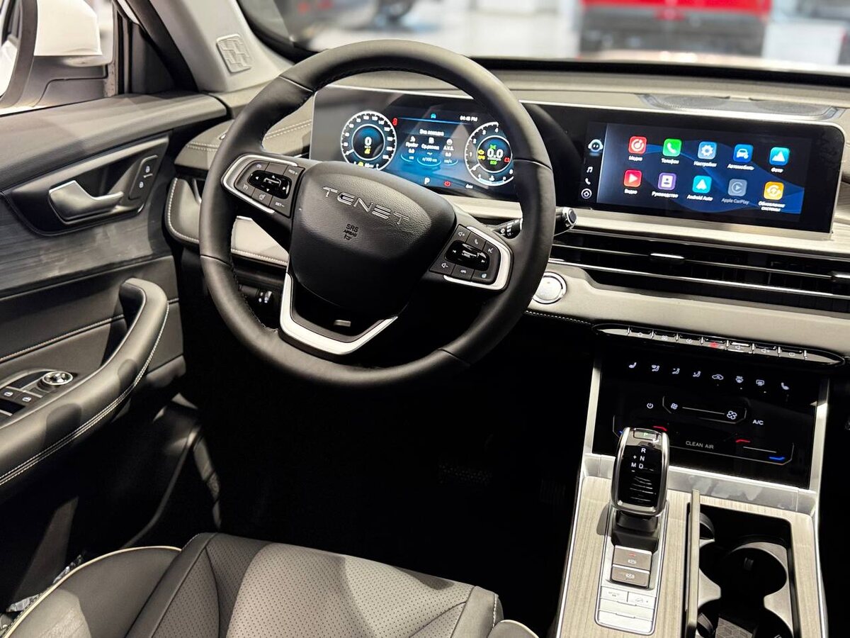 TENET T4 оснащен беспроводными технологиями Android Auto и Apple CarPlay, обеспечивающими комфортное подключение смартфонов.