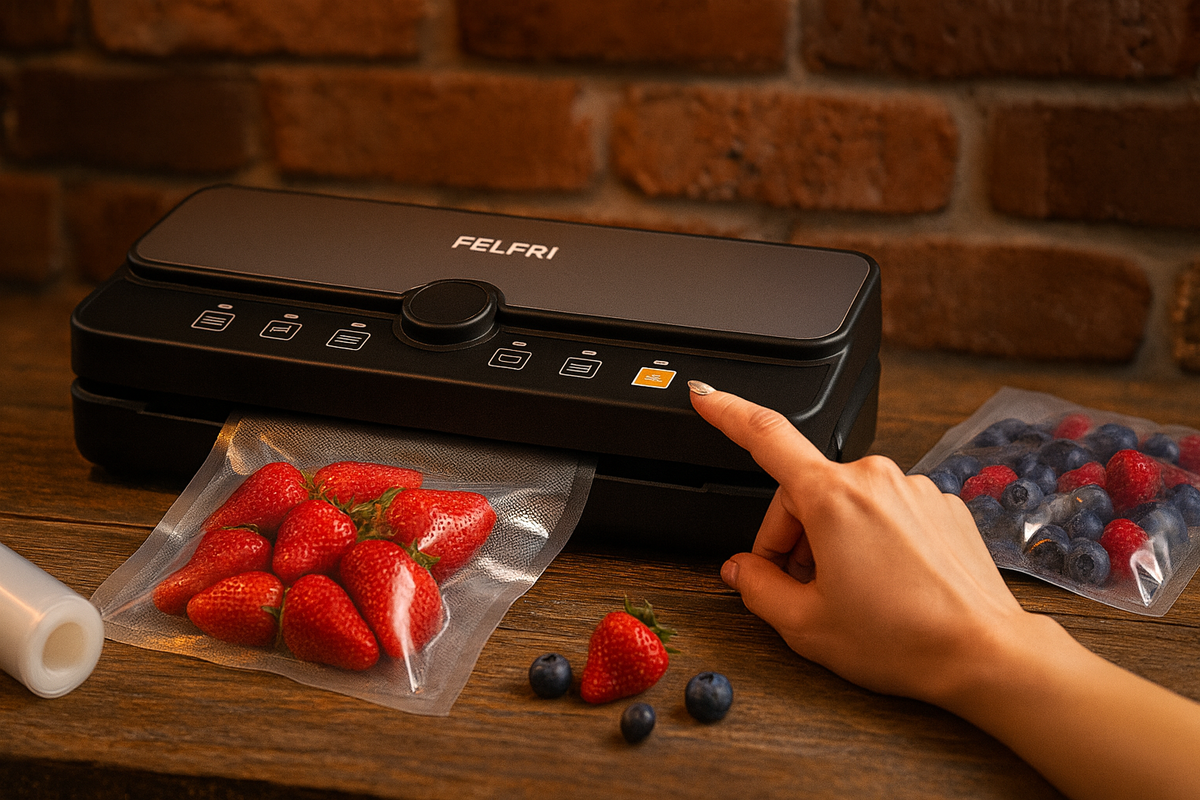 Вакуумный упаковщик для продуктов