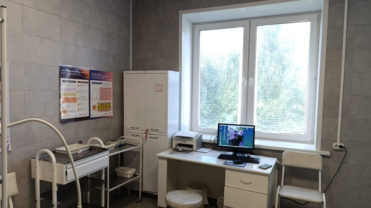    В поликлинике №1 Центральной городской больницы Арзамаса завершился масштабный капитальный ремонт