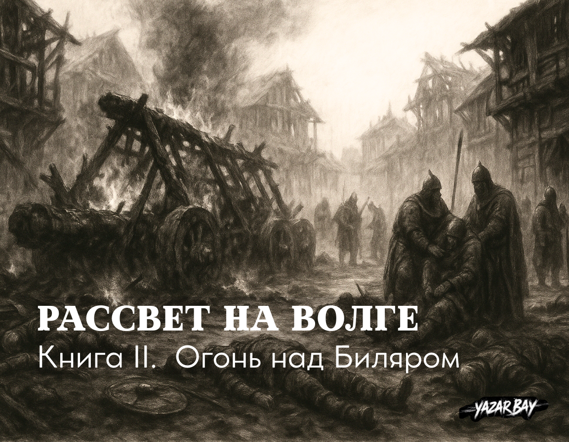 В лагере хазар царит унижение и жажда мести, в Биляре — скорбь и робкая надежда, а пойманный предатель получает от эмира шанс на искупление ценой своей жизни. ©Язар Бай