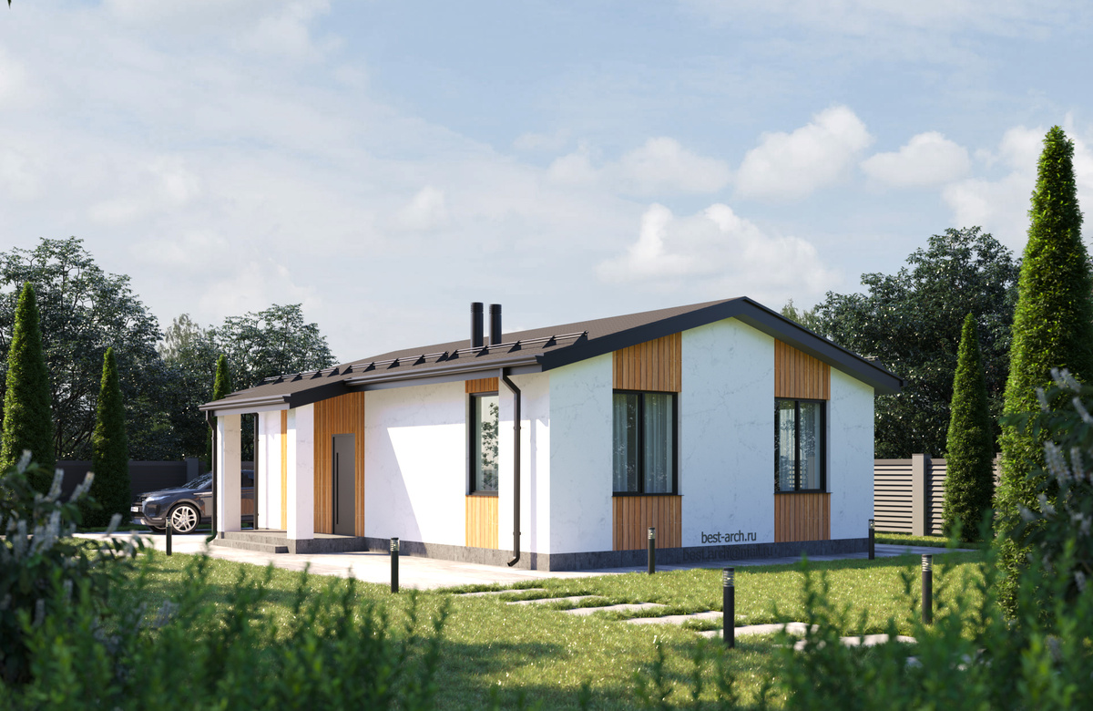 Проект жилого дома П-41 от архитектора Бориса Бестужева с сайта best-arch.ru