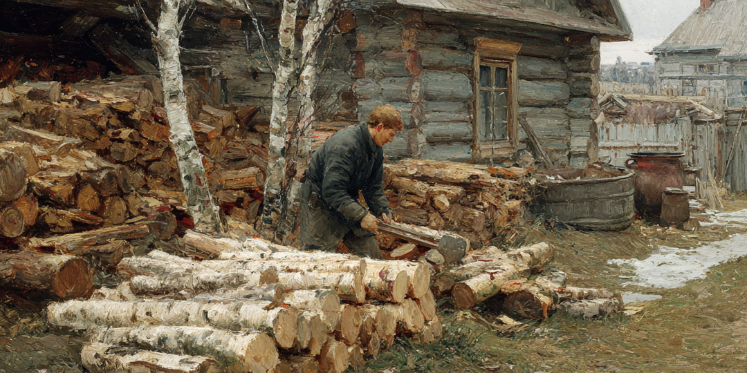 Как в деревнях раньше готовились к зиме: успеть все до первого снега