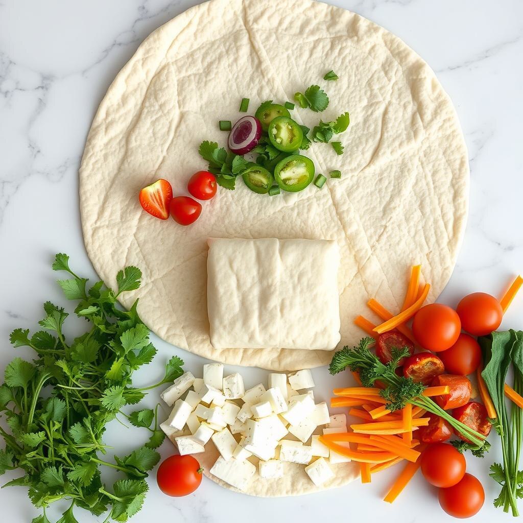 Лаваш и начинка