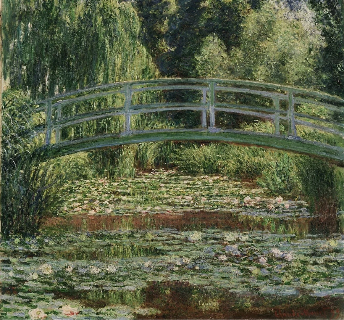 Клоде Моне картина Мост