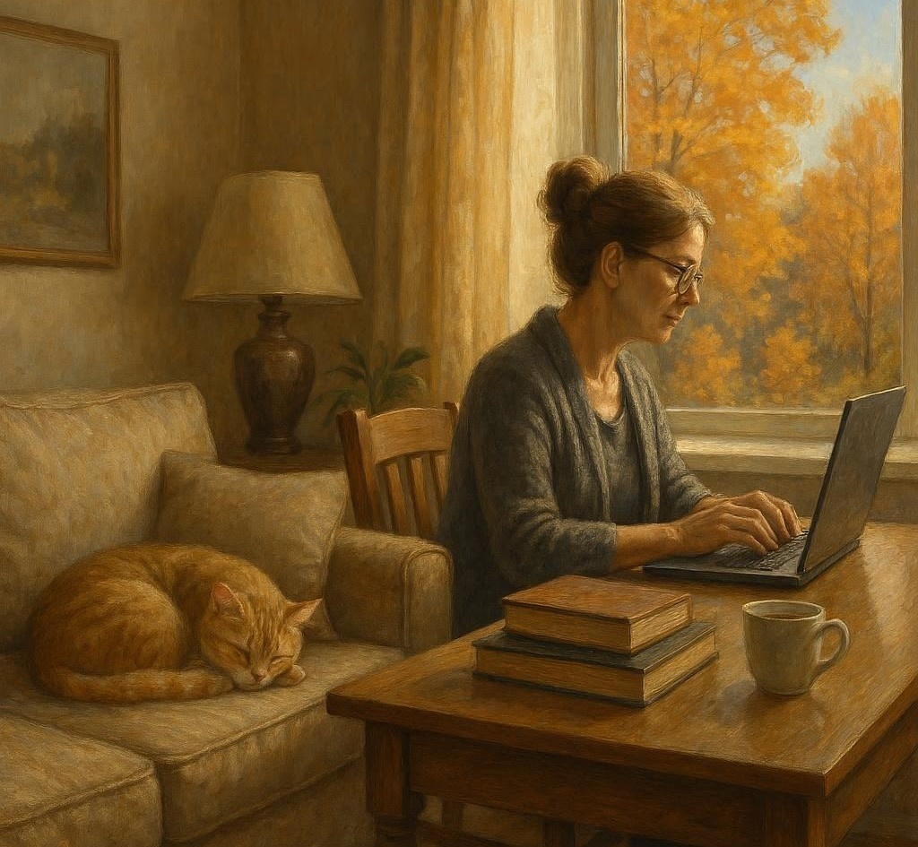 Иллюстрация по описанию автора, созданная с использованием ИИ