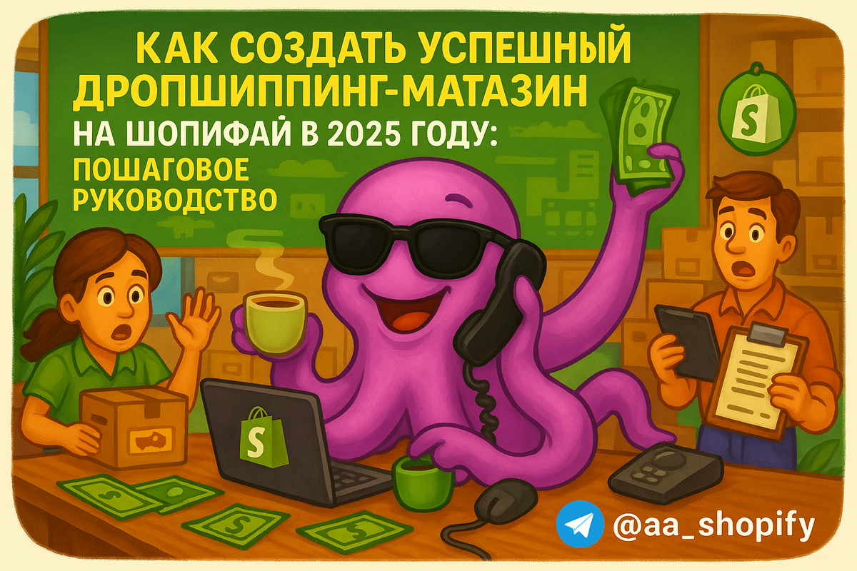    Как создать успешный дропшиппинг-магазин на Шопифай в 2025 году: пошаговое руководство для новичков aa_ecom