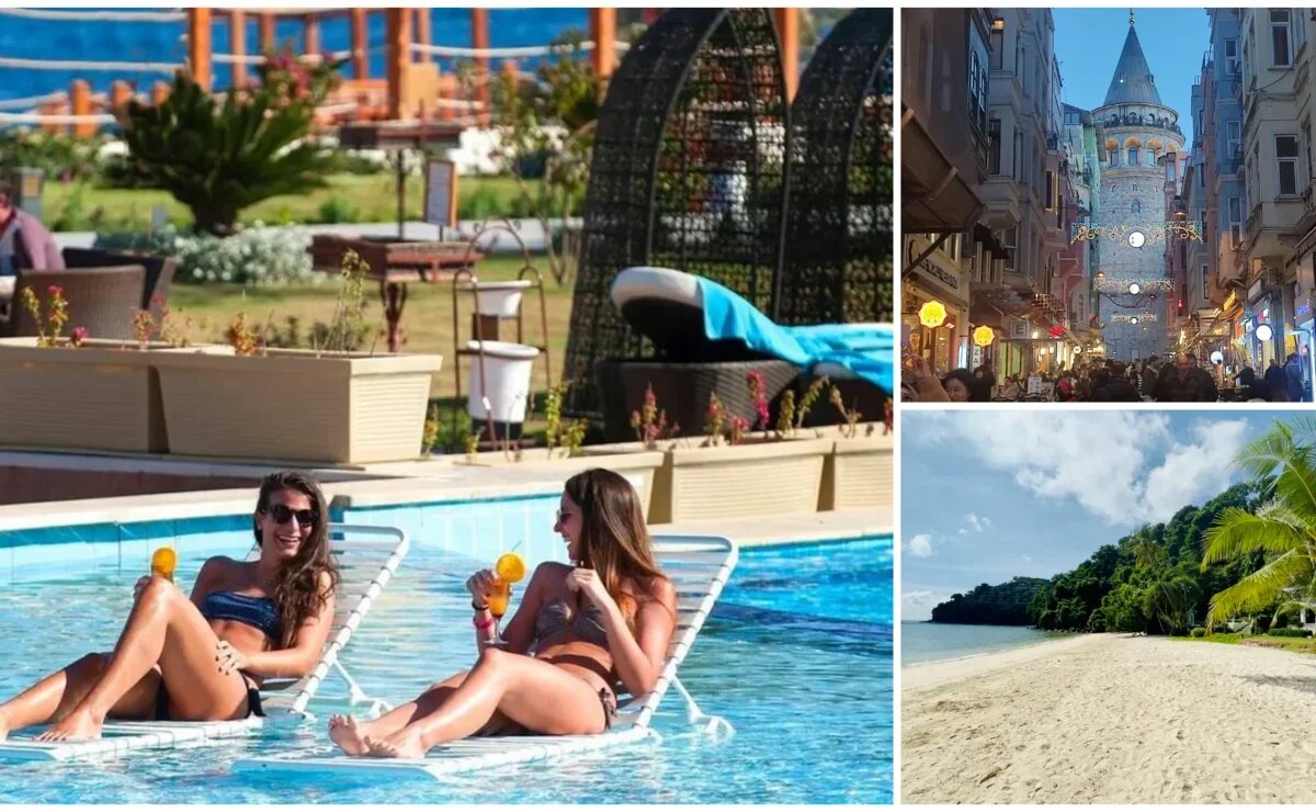    В каких зарубежных странах отдыхали россияне в летнем сезоне 2025 года