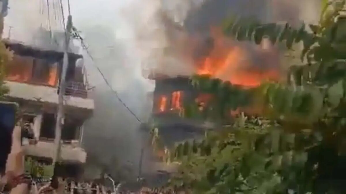    Протесты в Непале © соцсети