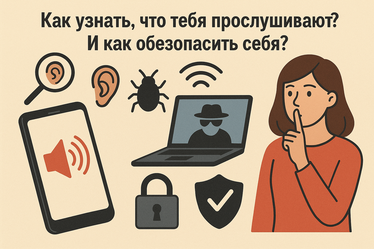 Как узнать, что тебя прослушивают? И как обезопасить себя?