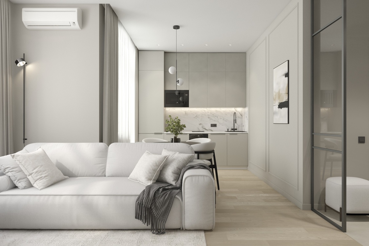 КУХНЯ - ГОСТИНАЯ 