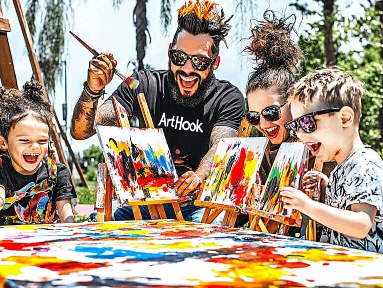    Мастер-класс по рисованию на день рождения: создайте уникальный праздник, который запомнится навсегда! Art-Hook.Ru